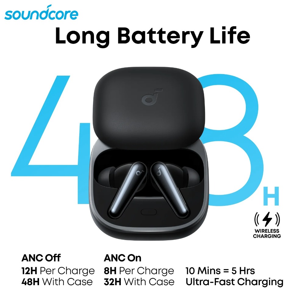 Anker Speaker Soundcore Boom 2 - Anker Soundcore Liberty 5 TWS Earbuds