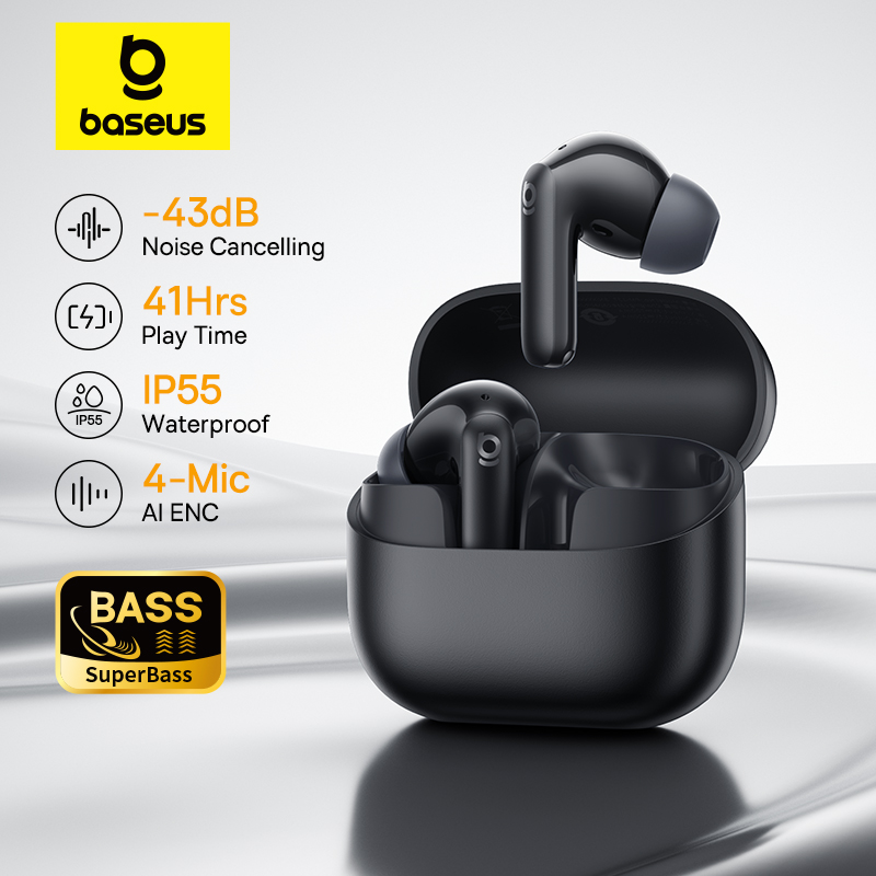 Baseus Bass EP10 NC -43dB Nois - Anker Speaker Soundcore Boom 2 recension och pris