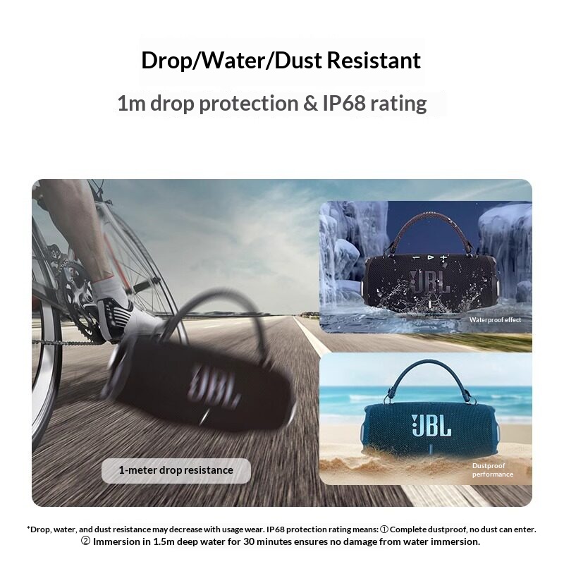 JBL CHARGE6 Portable Wireless  - Anker Speaker Soundcore Boom 2 recension och pris